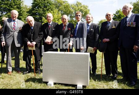 Monument commémoratif du Bomber Command Banque D'Images