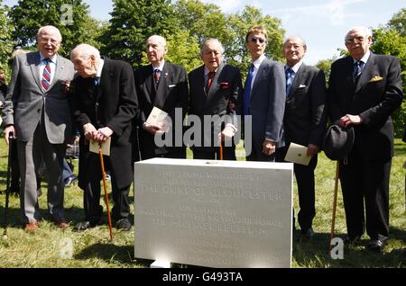 Monument commémoratif du Bomber Command Banque D'Images