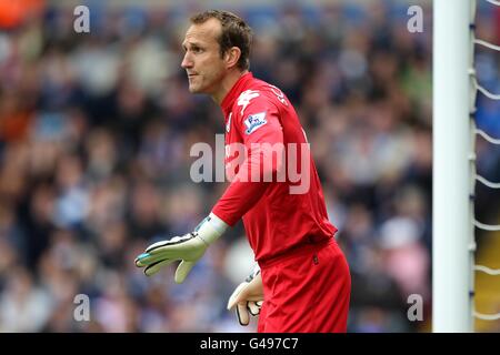 Football - Barclays Premier League - Birmingham City / Fulham - St Andrew's.Mark Schwarzer, gardien de but Fulham Banque D'Images