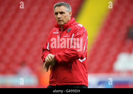 Football - FA Cup - Final - Jeunesse Première étape - Sheffield United v Manchester United - Bramall Lane Banque D'Images