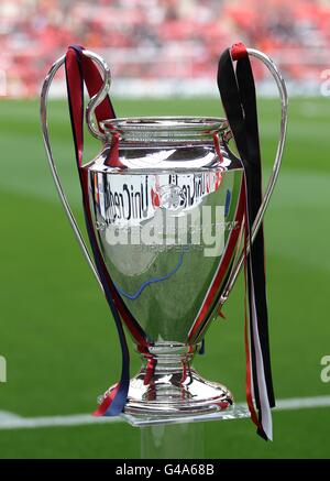 Football - Ligue des Champions - Final - Barcelone v Manchester United - Stade de Wembley Banque D'Images