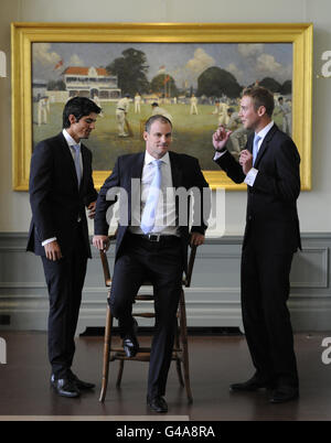 Cricket - Angleterre Conférence de presse - Lords Banque D'Images