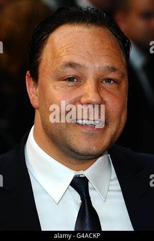 Stephen Graham arrive pour la première du film britannique Pirates of the Caribbean: On Stranger Tides, au vue Westfield, Londres. Banque D'Images