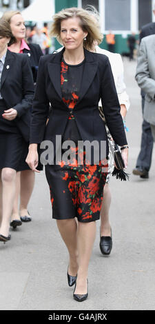 Sophie Rhys-Jones, comtesse de Wessex, visite le Chelsea Flower Show à Londres. Banque D'Images