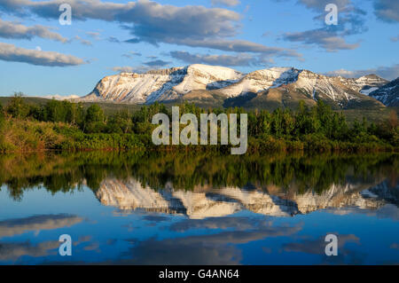 Canapé Mountain, parc national des Lacs-Waterton, Alberta Banque D'Images