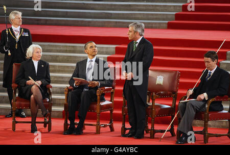 Le président Obama visite d'État à la France- Jour 2 Banque D'Images