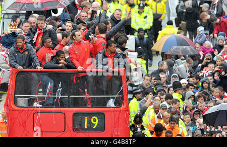 Soccer - Barclays Premier League Manchester United Revue de la Victoire - Manchester Banque D'Images