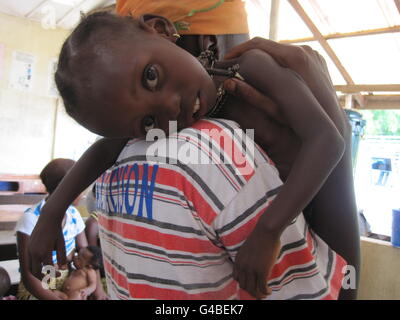 Vaccinations en Sierra Leone Banque D'Images