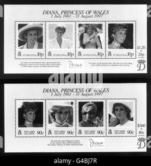 Timbres de DIANA 2 Banque D'Images