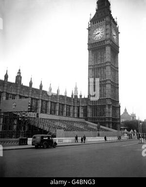 Image - Couronnement de la reine Elizabeth II - Londres Banque D'Images