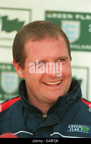 Footballeur anglais Paul Gascoigne Banque D'Images