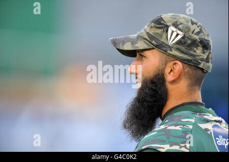 Cricket - Friends Life Twenty20 - North Group - Derbyshire Falcons / Worcestershire Royals - The County Ground. Moeen Ali, Worcestershire Royals Banque D'Images