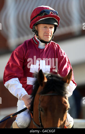 Les courses de chevaux - des célibataires nuit - Pontefract Racecourse Banque D'Images