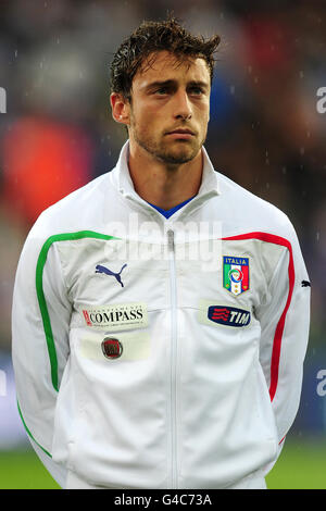 Football - International friendly - Italie / République d'Irlande - Stade Maurice Dufrasne. Claudio Marchisio, Italie Banque D'Images