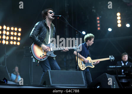 Isle of Wight Festival 2011 Banque D'Images