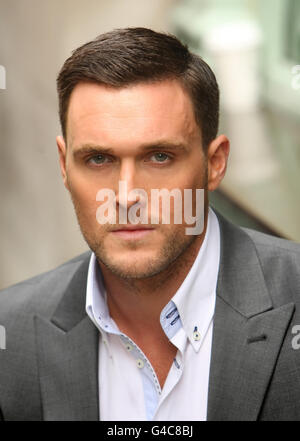 Owain Yeoman rejoint PETA protester à Londres Banque D'Images