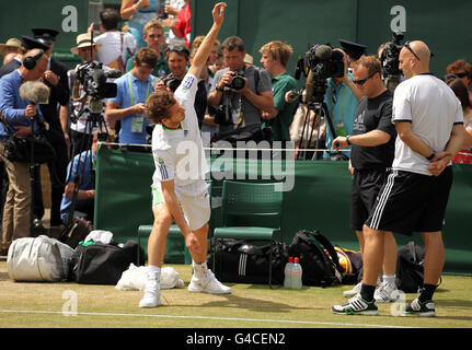 Tennis - 2011 de Wimbledon - Jour 10 - Le All England Lawn Tennis et croquet Club Banque D'Images