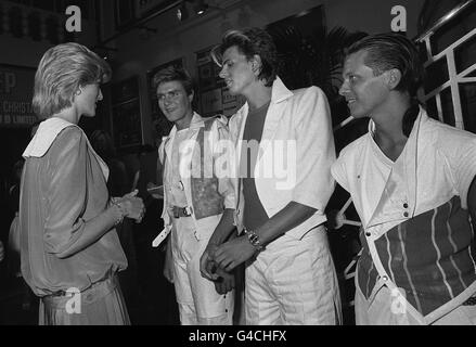 Princesse de Galles - Prince's Trust Rock Concert de Gala - Dominion Theatre, Londres Banque D'Images