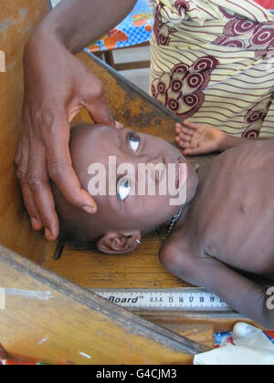 Vaccinations en Sierra Leone Banque D'Images