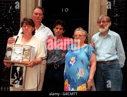 Mary Bell protester 2 Banque D'Images