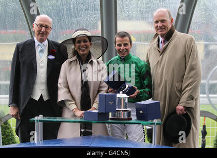 Les courses de chevaux - Le Royal Ascot Meeting 2011 - Jour 4 - Ascot Racecourse Banque D'Images