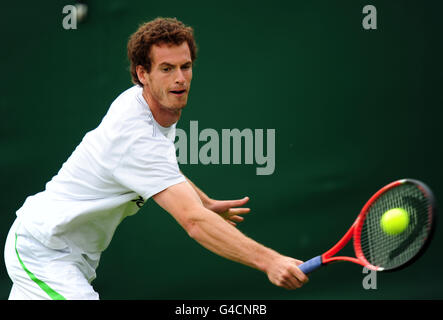 Tennis - 2011 de Wimbledon - Jour 1 - Aperçu Le All England Lawn Tennis et croquet Club Banque D'Images