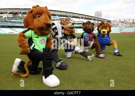 Cricket - Mascot Derby Photocall - La Kia Oval Banque D'Images