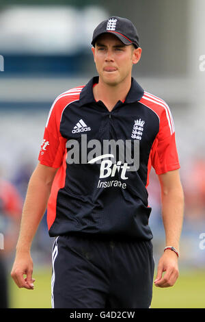 Cricket - NatWest International Twenty20 - Angleterre / Sri Lanka - terrain de comté. Le capitaine d'Angleterre Stuart Broad Banque D'Images