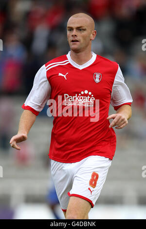 Football - pré saison amicale - Rotherham United / Sheffield mercredi - Don Valley Stadium. Jason Taylor, Rotherham United Banque D'Images