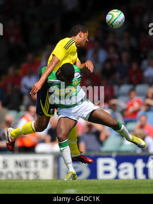 Soccer - Pré saison Friendly - Yeovil Town v Bristol City - Huish Park Banque D'Images