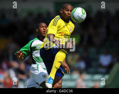 Soccer - Pré saison Friendly - Yeovil Town v Bristol City - Huish Park Banque D'Images