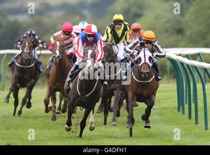 Horse Racing - Saison d'été - Hippodrome de Warwick Banque D'Images