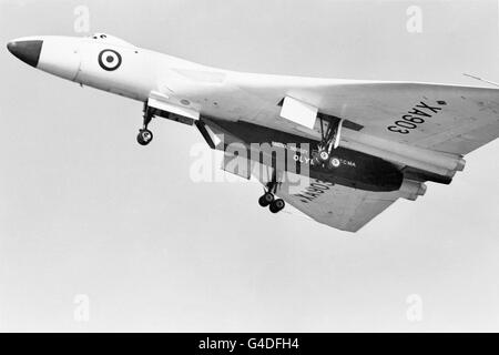 Aviation - Vol d'essai de turboréacteur Olympus - Vulcan Bomber - Filton Bristol, Banque D'Images