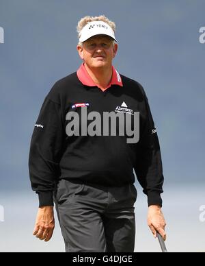 Golf - 2011 Barclays Scottish Open - première journée - Castle Stuart Golf Links.Colin Montgomerie d'Écosse pendant le premier jour de l'Open d'Écosse de Barclays, à Castle Stuart Golf Links, Inverness. Banque D'Images