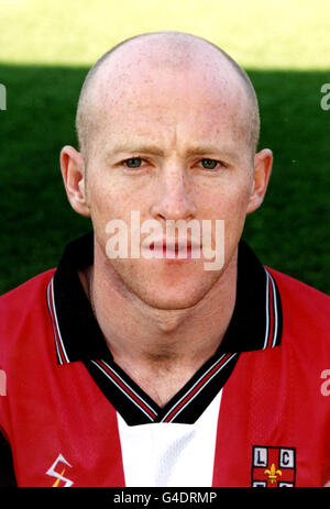 CLUB DE FOOTBALL DE LINCOLN CITY.STUART BIMSON DU CLUB DE FOOTBALL DE LINCOLN CITY. Banque D'Images