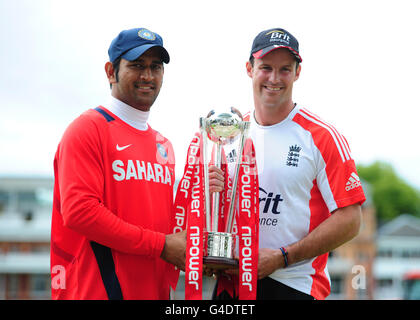Cricket - npower Premier Test - Angleterre v l'Inde - Inde - Deuxième journée de session les filets du Seigneur - Banque D'Images