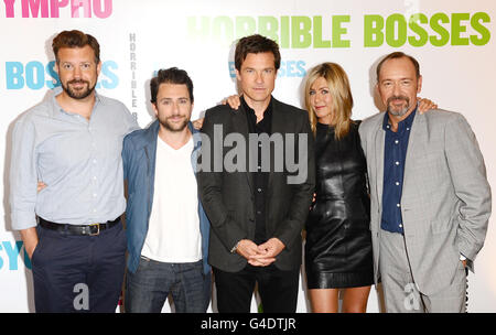 'Horrible Bosses' Photocall - Londres Banque D'Images