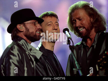 SHOWBIZ Bee Gees/Wembley Banque D'Images