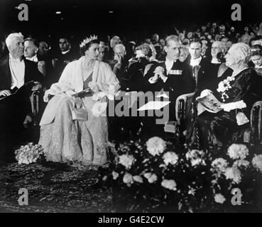 Image - La princesse Elizabeth a tour of Canada Banque D'Images