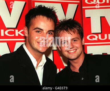 Plat Prix rapide Ant & Dec Banque D'Images