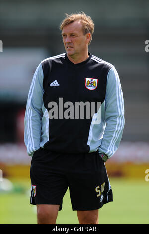 Soccer - Pré saison Friendly - Yeovil Town v Bristol City - Huish Park Banque D'Images