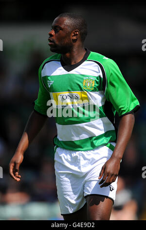 Soccer - Pré saison Friendly - Yeovil Town v Bristol City - Huish Park Banque D'Images