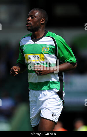 Soccer - Pré saison Friendly - Yeovil Town v Bristol City - Huish Park Banque D'Images