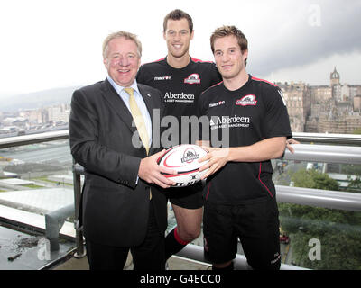 Rugby Union - Edinburgh Rugby Parrain Photocall - Edimbourg Banque D'Images