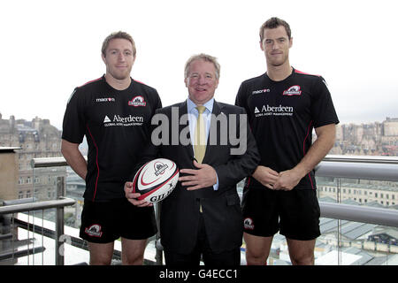 Rugby Union - Edinburgh Rugby Parrain Photocall - Edimbourg Banque D'Images