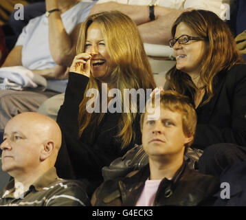 Tennis - Coupe Davis - Europe/Afrique 2011 Groupe 2 - Grande-Bretagne / Luxembourg - le premier jour - Braehead Arena Banque D'Images