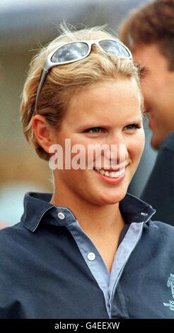 Zara Phillips Banque D'Images