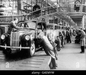 Transports - Assemblée générale - préfet de Ford Ford Motor Works Banque D'Images