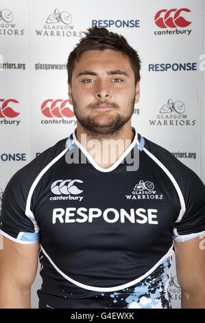 Rugby Union - Glasgow Warriors Photocall 2011/12 Banque D'Images