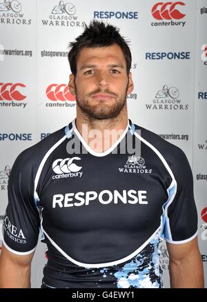 Rugby Union - Glasgow Warriors Photocall 2011/12 Banque D'Images